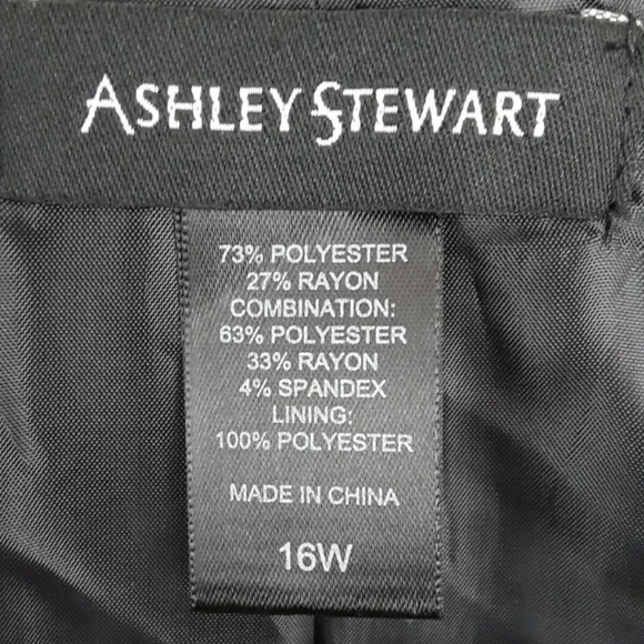 Ashley Stewart Plus Size 16W Tweed Blazer - Picture 8 of 8